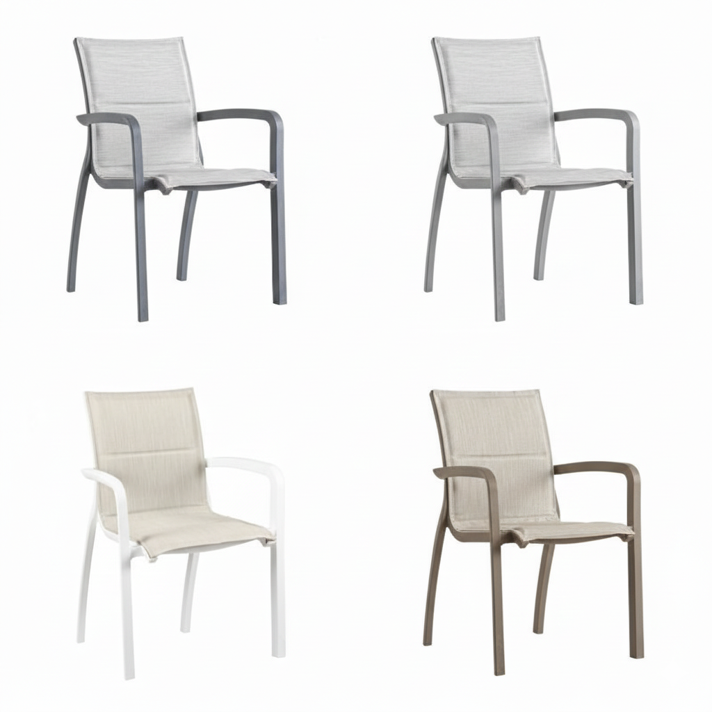 Fauteuil pour café, hôtel, restaurant Sunset Confort : Élégance, Durabilité et Bien-être pour Vos Espaces Extérieurs et Intérieurs de Nice, Cannes et la Côte d'Azur