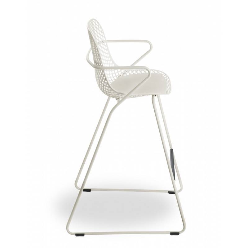 Chaise haute RAMATUELLE Grosfillex Crème Absolue
