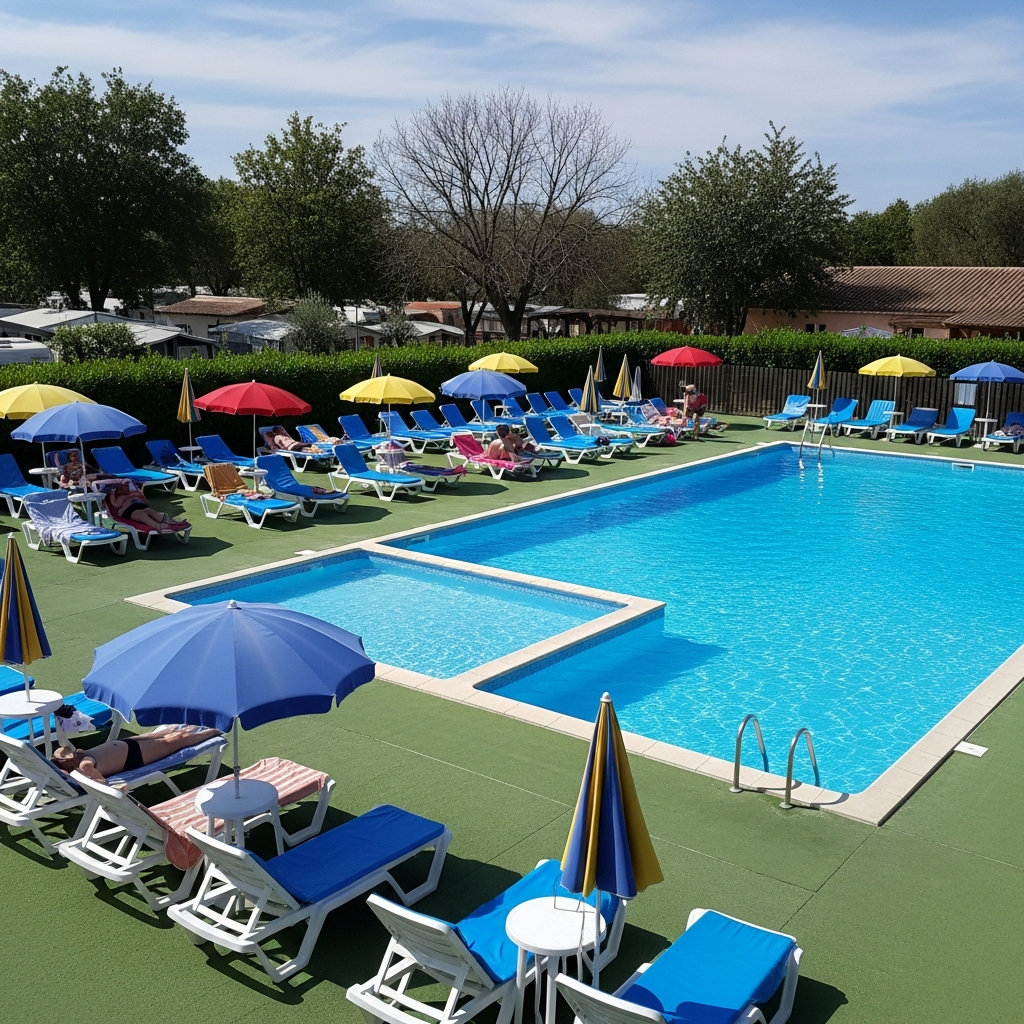 Fournisseur national de mobilier extérieur pour campings et resorts : mobilier technique européen