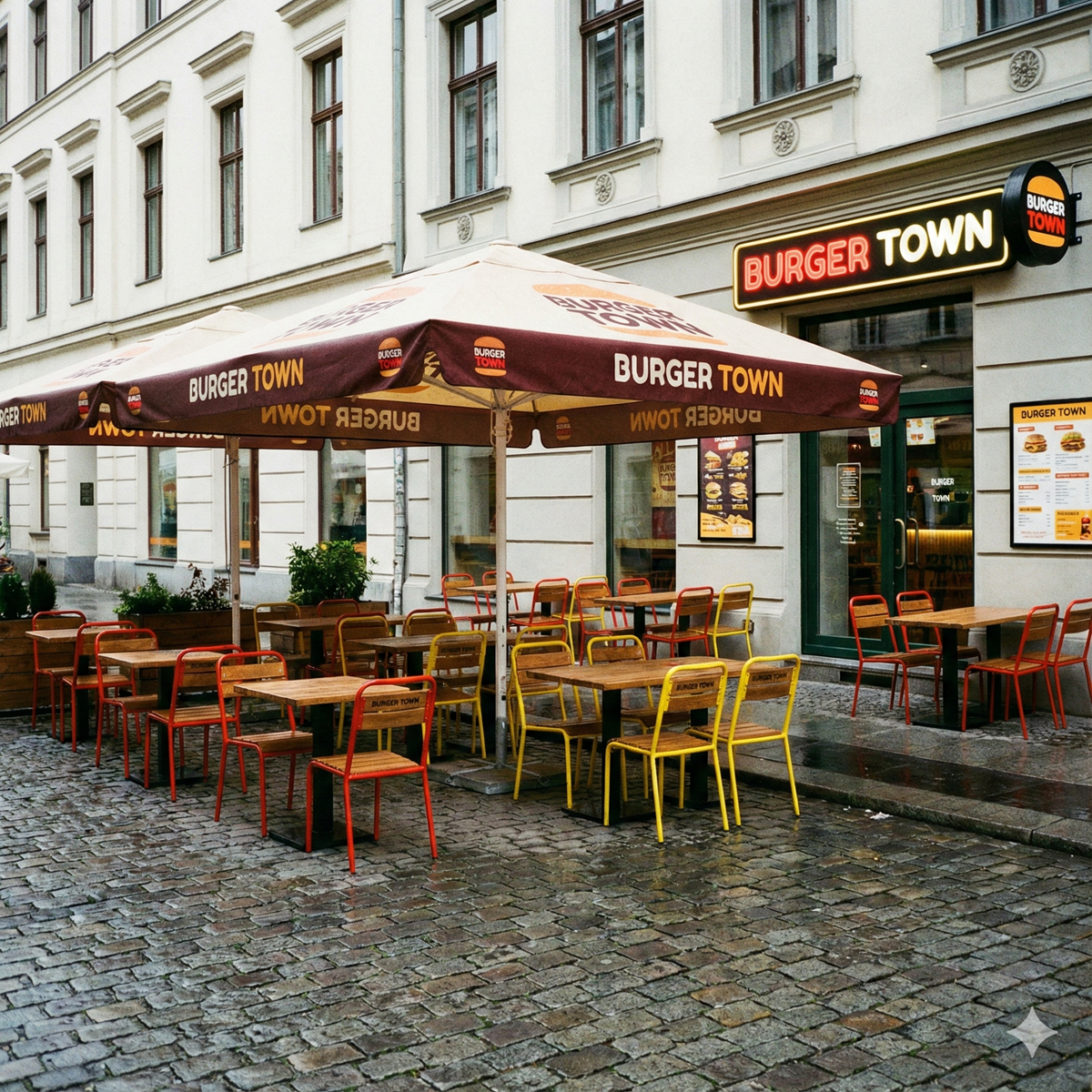 Grossiste en mobilier extérieur pour fast-food : mobilier professionnel résistant