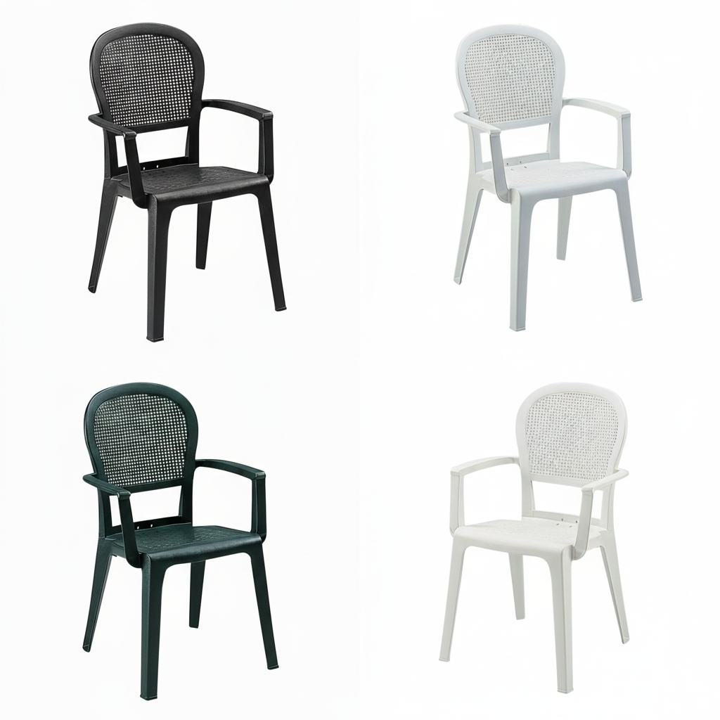 Fauteuil pour café, hôtel, restaurant MADRAS de Grosfillex : l’élégance professionnelle et la robustesse au service des terrasses CHR de Nice, Cannes et la Côte d'Azur