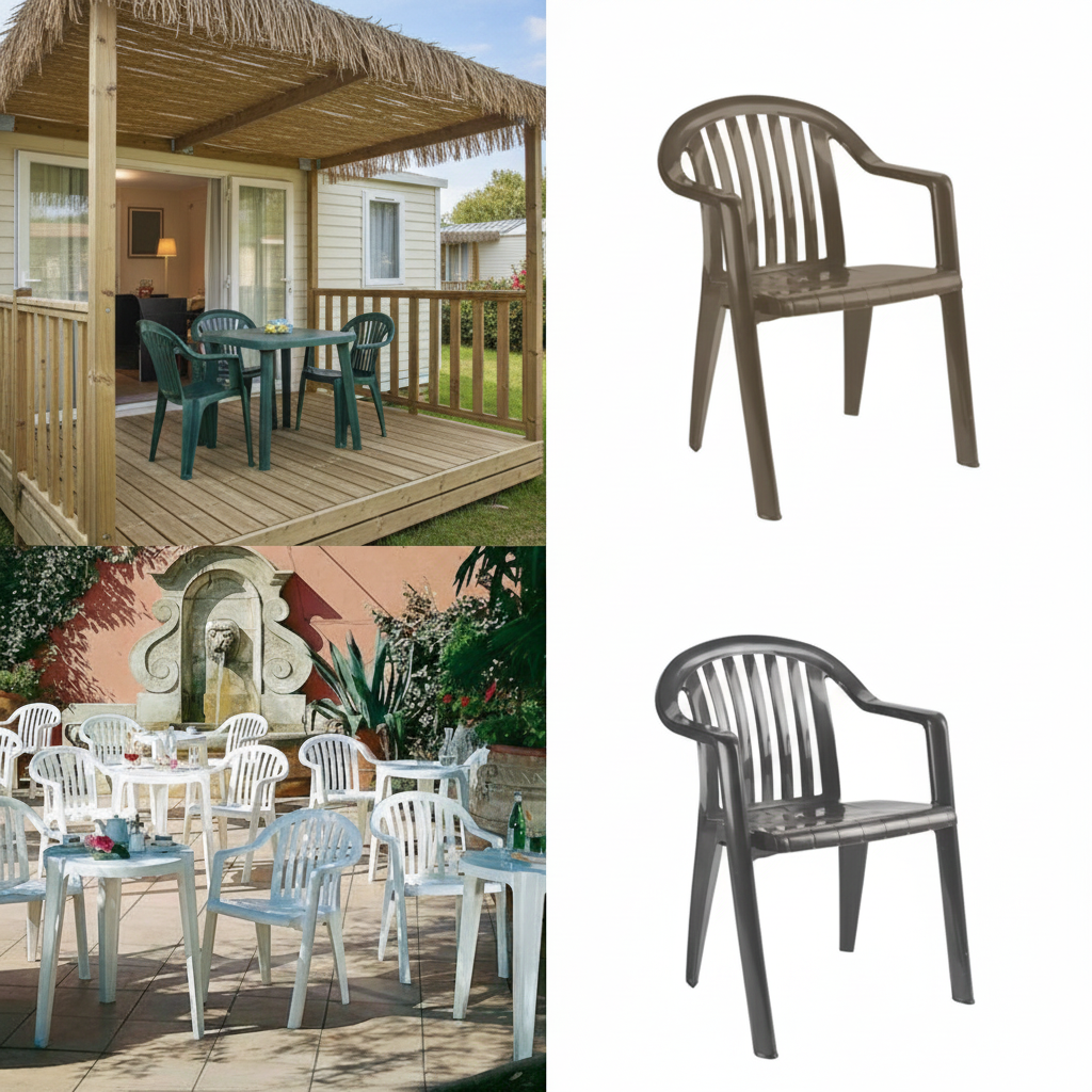 Fauteuil pour café, hôtel, restaurant MIAMI BAS Grosfillex : l’assise lounge incontournable pour les espaces CHR contemporains de Nice, Cannes et la Côte d'Azur